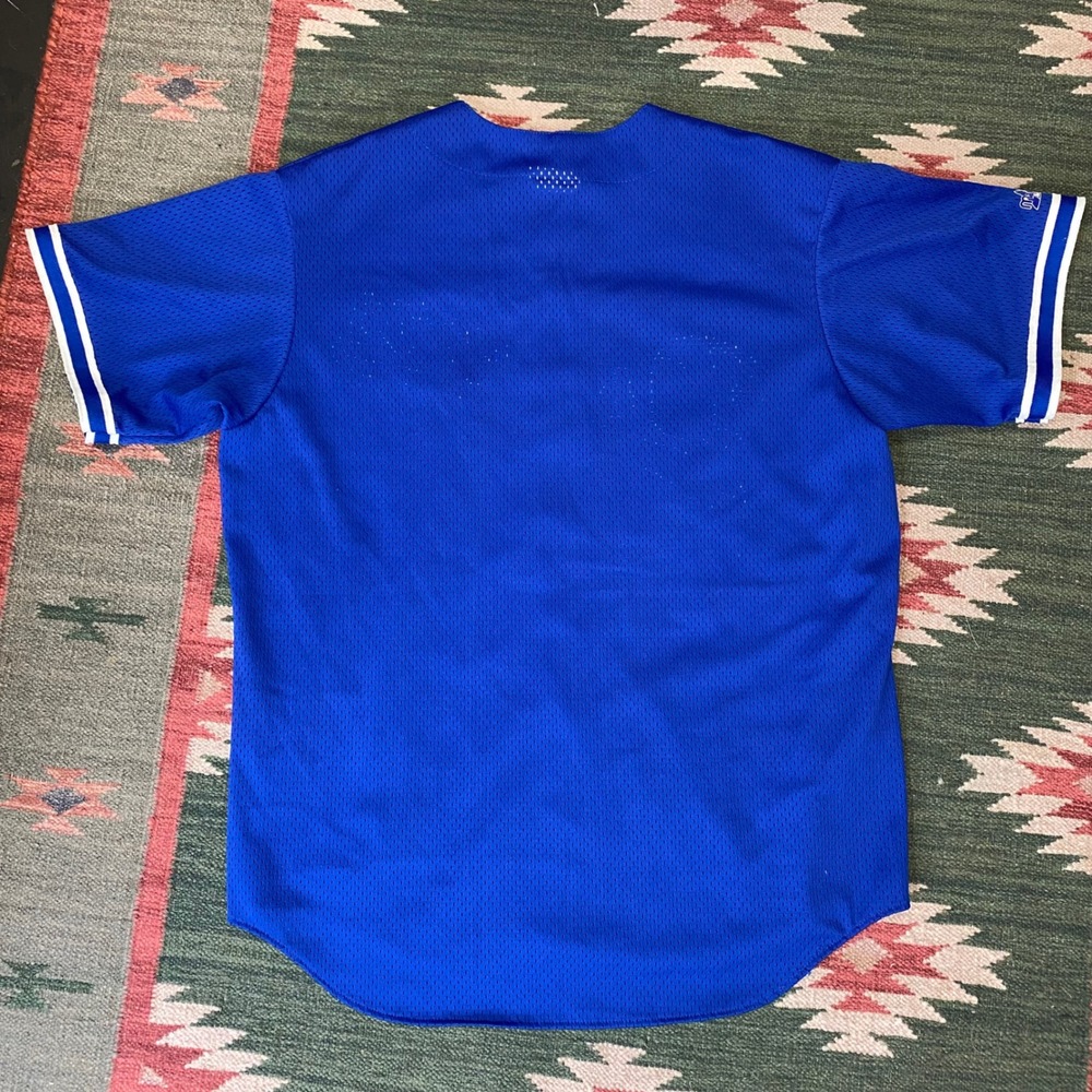 Vintage Majestic Dodgers Jersey Blue Diamond Collection Mesh MLB Mens Large 6000 - Picture 8 of 8